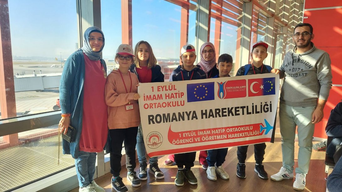 Okul Eğitimi Alanında Erasmus Akreditasyonu Kapsamında Romanya'nın Giurgiu Kentine Öğrenci Hareketliliği Gerçekleştirildi
